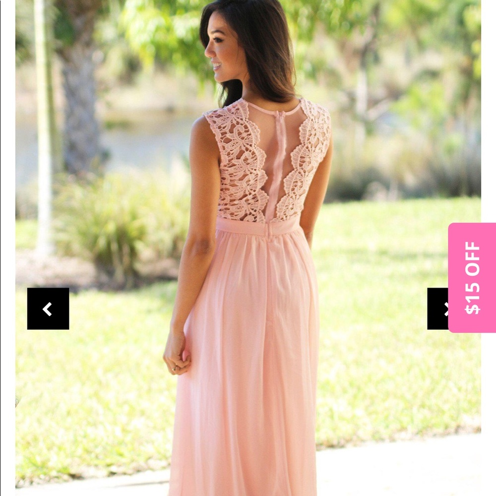 Blush dress - Picture 2 of 8